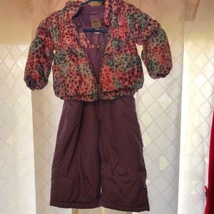 Infants coat and snow pants